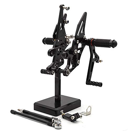 Rearsets Moto CNC : Finis les Glissements de Repose-Pieds sur FZ8 Fazer