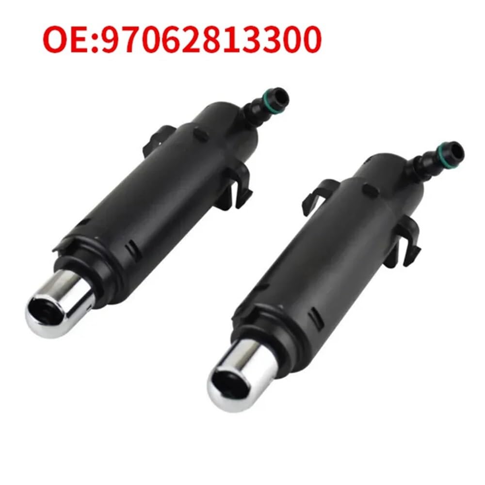 Arandela para faros delanteros de coche compatible con Panamera 970 2009-2016 1 P boquilla de pulverización de cabezal de chorro 97062813300