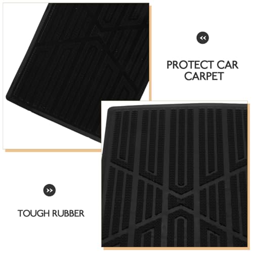 GRADENEVE Protector De Alfombrilla De Coche Antideslizante Almohadilla para Pedales De Goma 9.05X5.90 Pulgadas Parche De Reparación De Alfombra Automotriz Resistente Al Desgaste - imagen 6