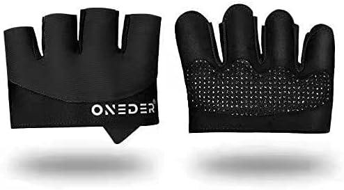 JINGCHUAN Grip Workout Gloves for Women/ Men, 3mm Padding Gym Gloves for Weightlifting, Kettlebell, Pull-Ups, Row, Cross Training, WODs, Yoga and Gymnastics Gloves for Men and Women-NO Calluses