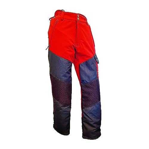Pfanner Gladiator Keprotec Schnittschutzhose Rot, L kurzgestellt