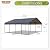 Carport Car Port Metal Canopy 20x20 ft Heavy Duty for Snow, Portable Garage Kit Shed Tent Shelte Metal Frame All Weather Outdoor for Boat with Anti-Leak Seam Taped, Dark Grey, Sophia & William