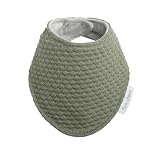 Baby's Only - Bandana slab - Slabber - Urban Green - 0-8 maanden - Verstelbaar in twee maten