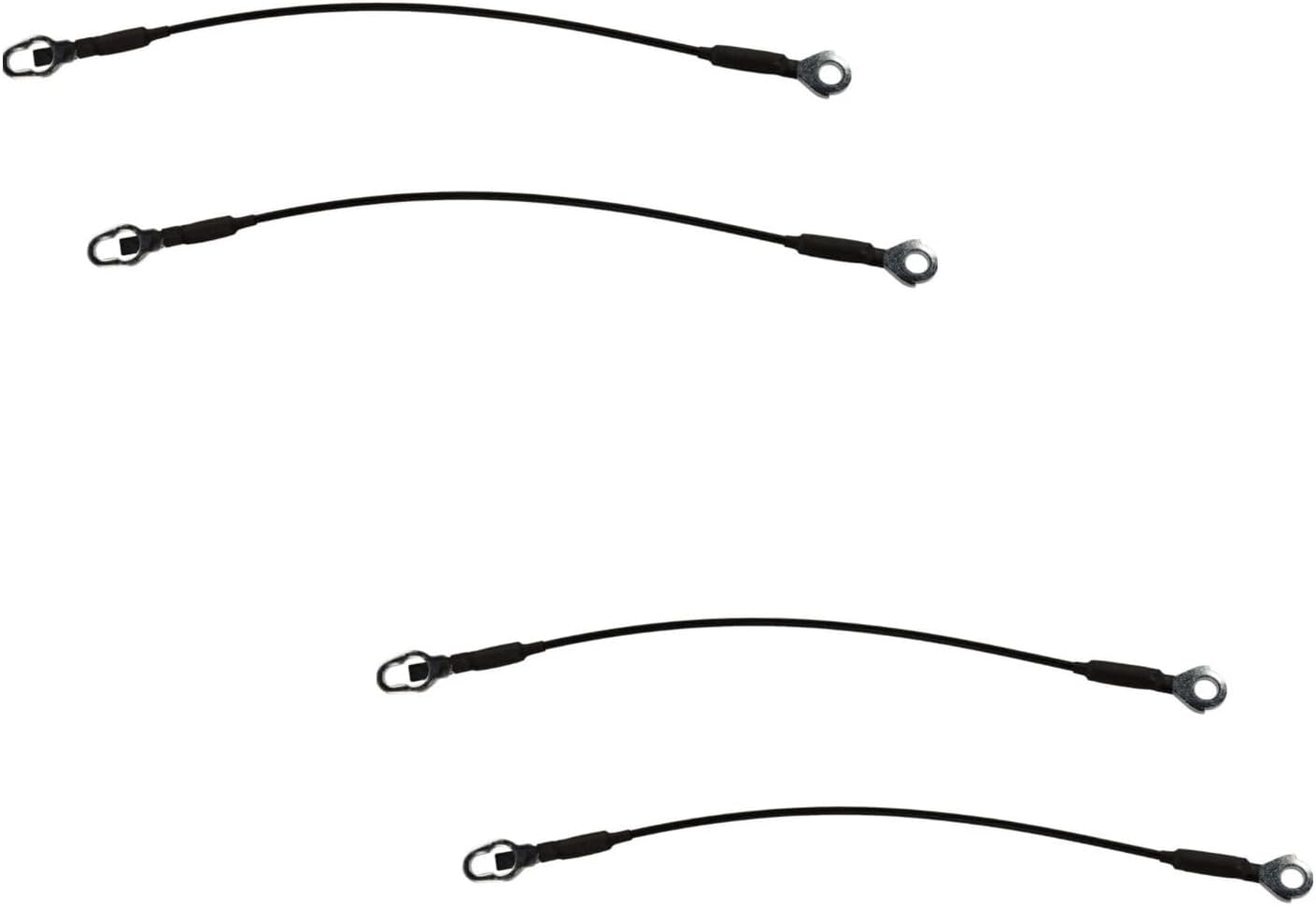 4 Pieces - Tail Gate Tailgate Cables Driver Passenger Side Fits Truck