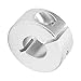 10PCS Aluminum Alloy Open Type Shaft Collars with Screws, 12mm Bore Axle Locking Collar for Gear Box Assembly and Automotive Industry, Easy Installation and Adjustment