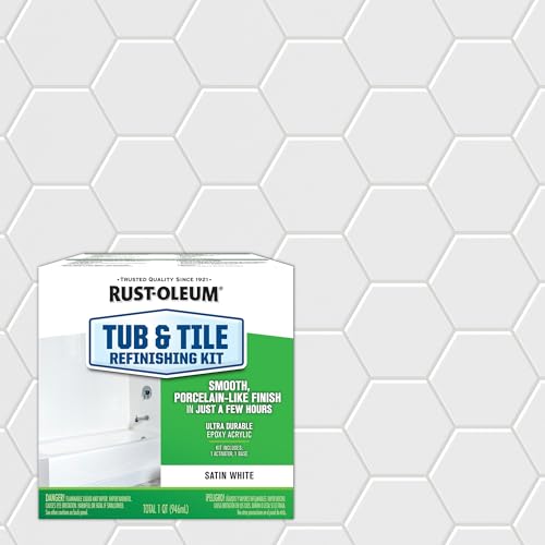 Rust-Oleum Tub & Tile Refinishing 2-Part Kit, Satin White by Rust-Oleum - Image 2