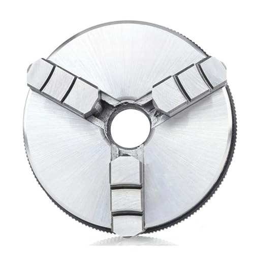 Mandrin à trois mors K01-63 de haute précision avec trous filetés de fixation