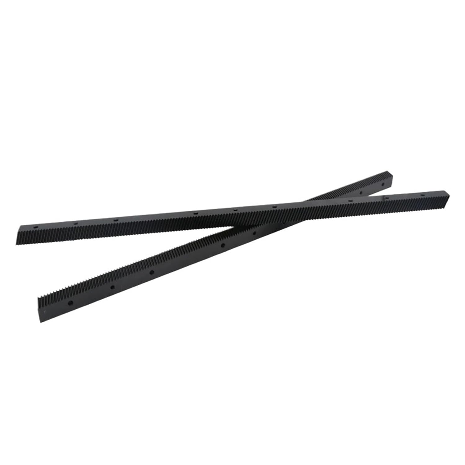 4pcs 1.25 Modulus Black Helical Gear Rack(1.25 22 25 1400Black)