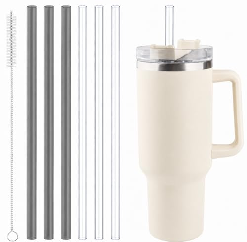 Image of Joshey Replacement Straws for Stanley Quencher 40oz Tumbler, 6 Pack