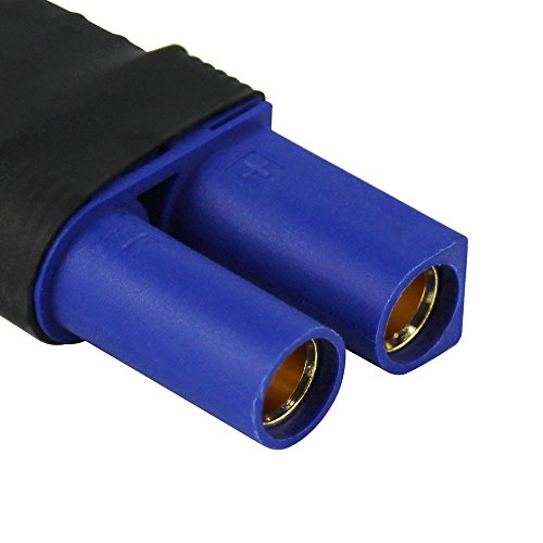 Oliyin 3Pcs Compatible With Trx Male To Ec5 Female Losi Adapter Connector For Brushless Sct Lipo Slash(Pack Of 3) #TOP3