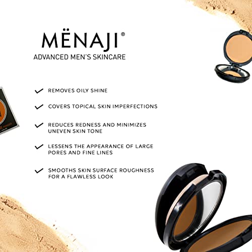 Menaji Hdpv Anti-Shine Powder | Anti-Shine Face Make-Up For Men | High-Definition Face Powder | Skin-Friendly Face Powder For Men | All-Occasion Face Powder | Contains Vitamin C & E #TOP4