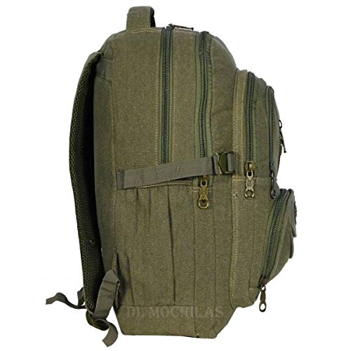 Mochila De Lona Masculina Feminina Escolar Notebook Viagem