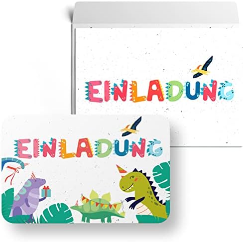 Einladungskarten Kindergeburtstag 15-tlg - Kraftpapier Karten Mit Schokoladenplatz