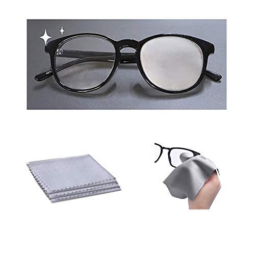 Antibeschlag Microfaser Brillenputztuch für Brillen | Bis zu 500 Mal Wiederverwendbar | Bis zu 15 Std. sofort Schutz | Schützt vor beschlagen Brillengläsern (1pc) Cover