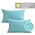 VAKADO Aqua Outdoor Waterproof Throw Pillow Covers Decorative Turquoise Outside Patio Furniture Cushion Cases Decor for Garden Bench Porch Couch Tent Sunbrella 12x20 Pack of 2