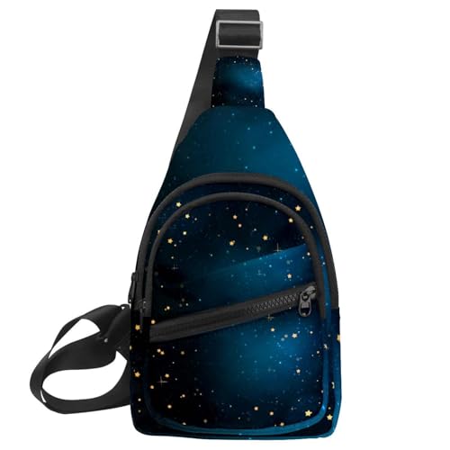 Sac à bandoulière motif étoiles pour éviter l'encombrement lors de vos déplacements