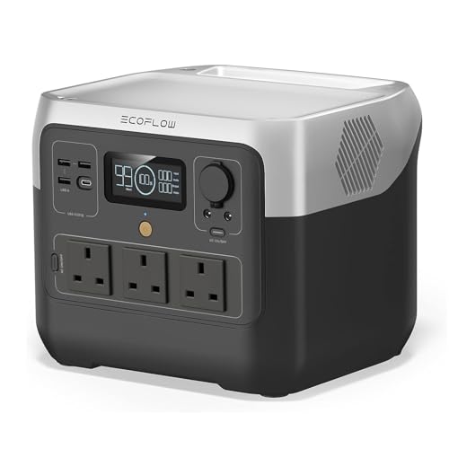 ECOFLOW Portable Power Station RIVER 2 Pro, 768Wh LiFePO...