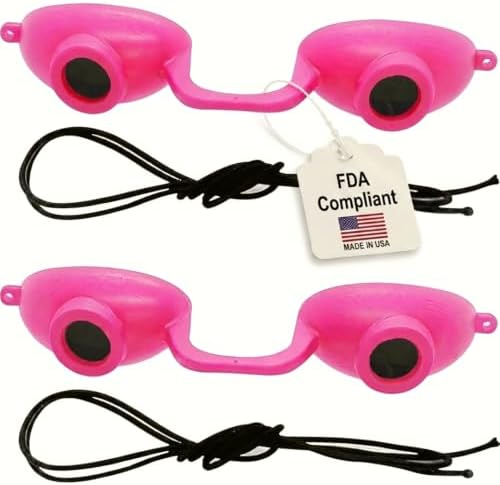 Super Sunnies FDA Compliant Flex UV Red Light Tanning Bed Goggles
