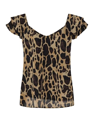 Onlasta Life Capsleeve V-Neck Top WVN T-Shirt Col V Tissu Léger