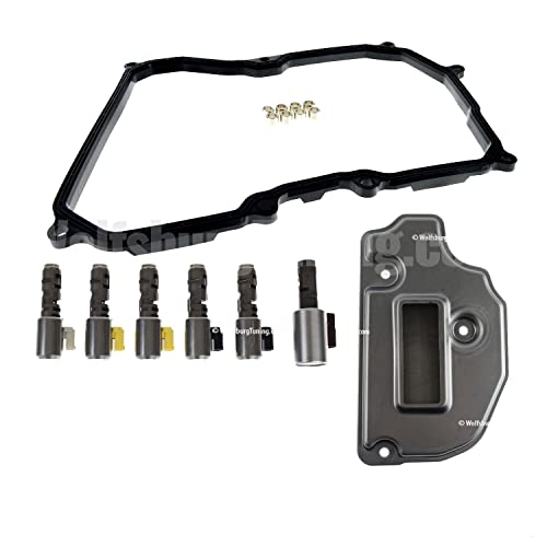 Automatic Transmission Solenoid Valve Filter Gasket Kit 09G 6 Speed Compatible With Volkswagen Beetle Jetta Rabbit Golf 2.5 #TOP3
