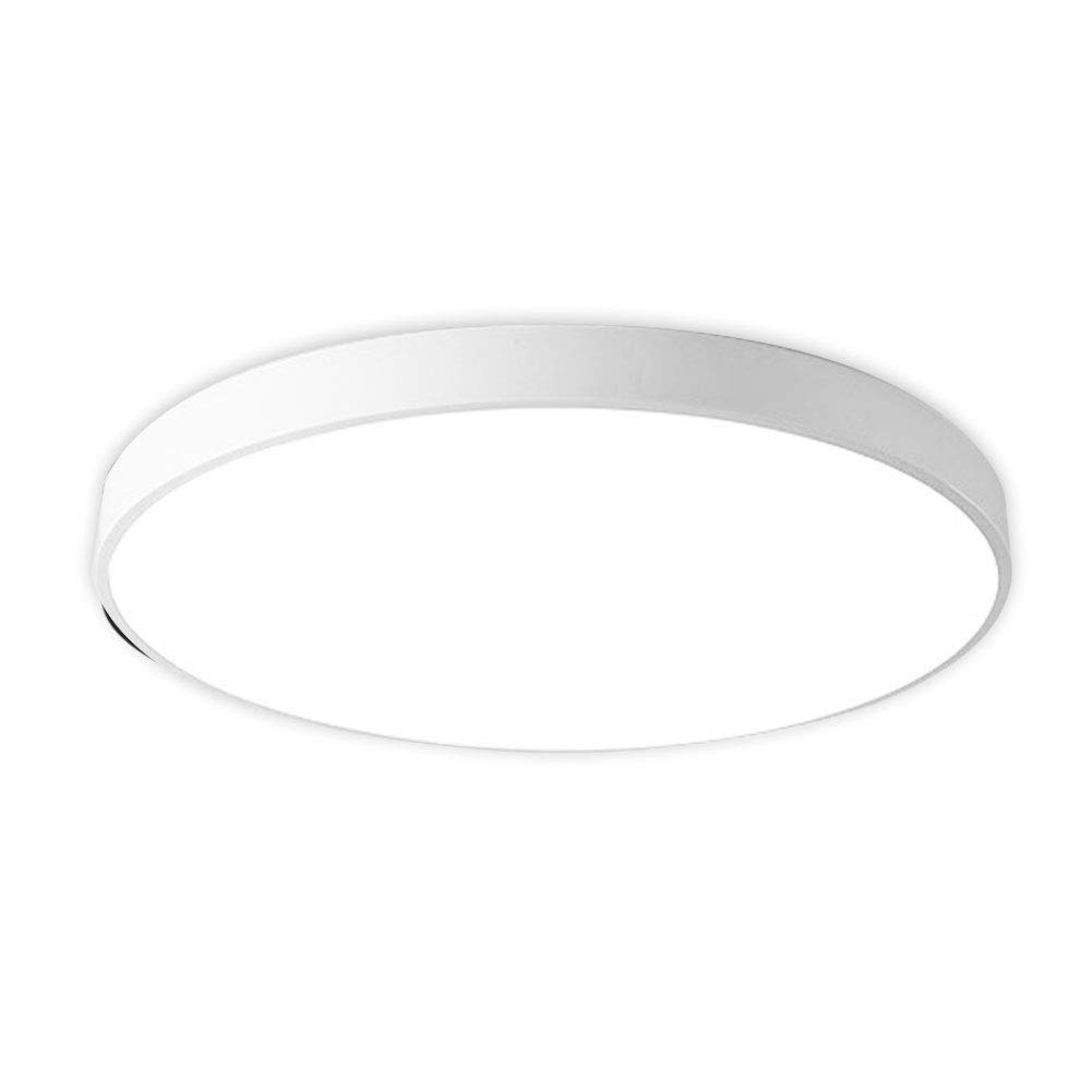 LED Ceiling Light, Modern LED Ceiling Light Panel LED dimmable Panel Ceiling lamp Remote Control for Living Room BedroomKitchen Hallway Balcony Embedded, White, 60x60cm RC Dimmable