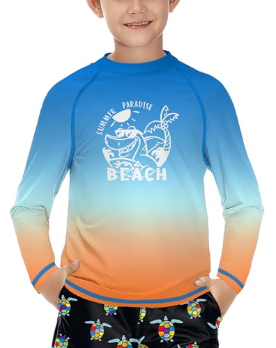 T-shirt anti-UV enfant fini les coups de soleil avec le rashguard BesserBay