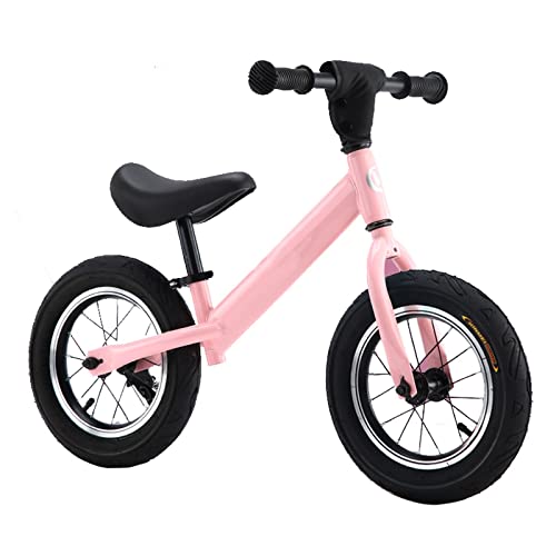 JLXJ Bicicleta Sin Pedales Equilibrio Dieciséis Niños Grandes Bicicleta de Equilibrio para Niños o Niñas de 5, 6, 7, 8, 9 Años, Bicicleta de Entrenamiento Sin Pedales, Marco de Acero, Carga: 80kg Cover