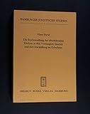 Die Rechtsstellung der überlebenden Ehefrau in den Vereinigten Staaten und ihre Darstellung im Erbschein. Von Klaus David. (= Hamburger juristische Studien, Band 2).