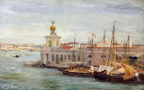 Art mural Venise par Samuel Luke Fildes pour une décoration de chambre élégante
