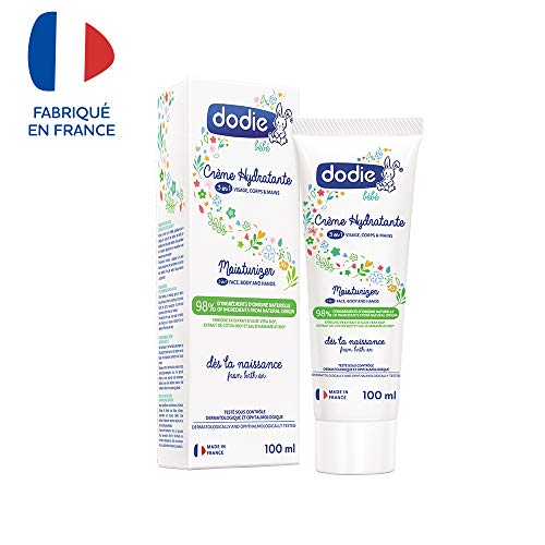 DODIE Crème hydratante 3en1 - tube+étui 100ml