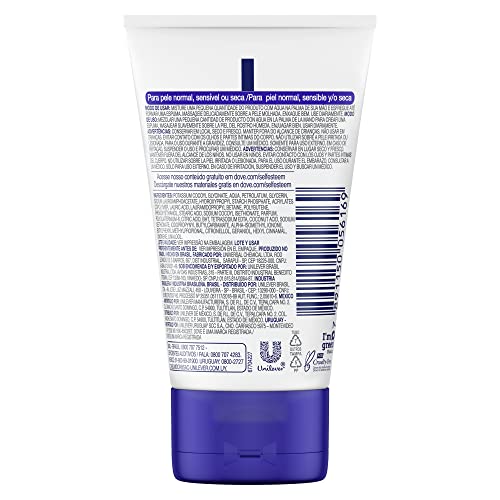 Espuma de Limpeza Hidratação Essencial Facial 50G, Dove, 50 G