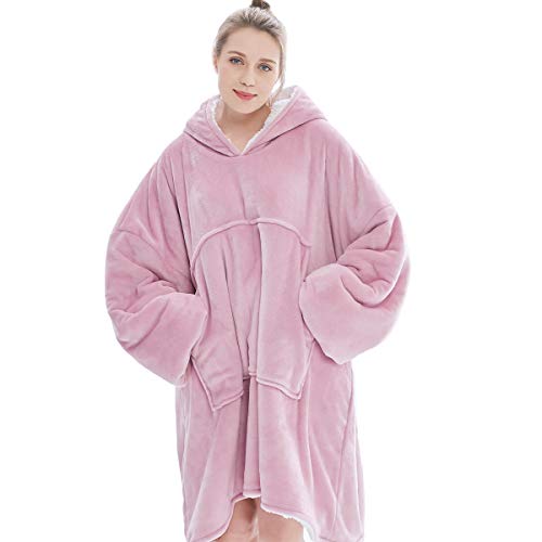 Oversized hoodie sweatshirt, origineel dekentje, superzacht, gezellig, warm, comfortabel, reuze-hoodie, geschikt voor volwassenen, mannen, vrouwen, jongeren - Image 7