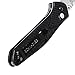 Benchmade - 940-1 Knife, Reverse Tanto Blade, Serrated Edge, Satin Finish, Carbon Fiber Handle