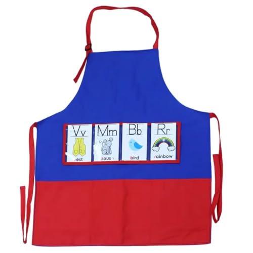 Tablier à bavette pour enseignant en feutre durable et haute densité - 7