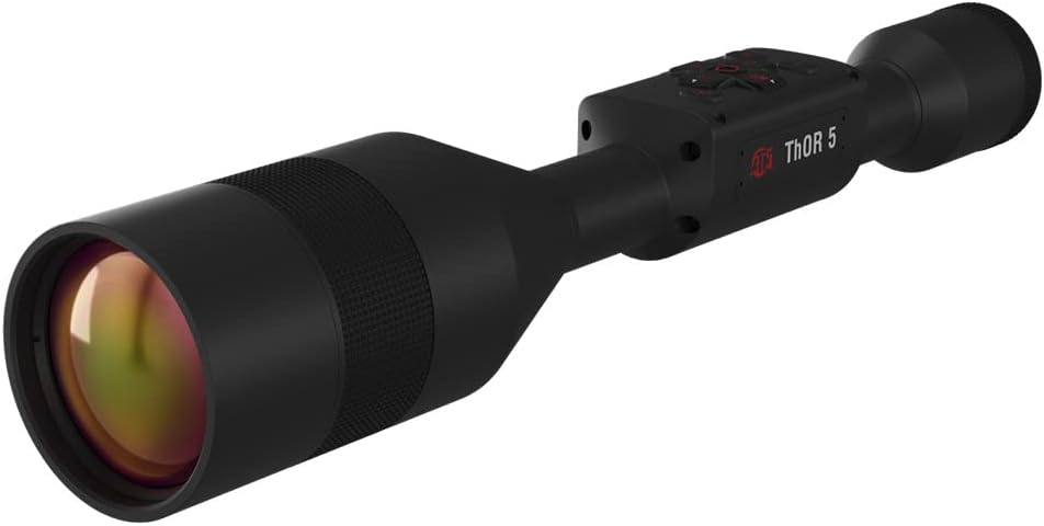 ATN Thor 5 Smart HD Thermal Scope w/Ultra Sensative Gen 5 Sensor, Video Rec, Ballistic Calculator, RAV