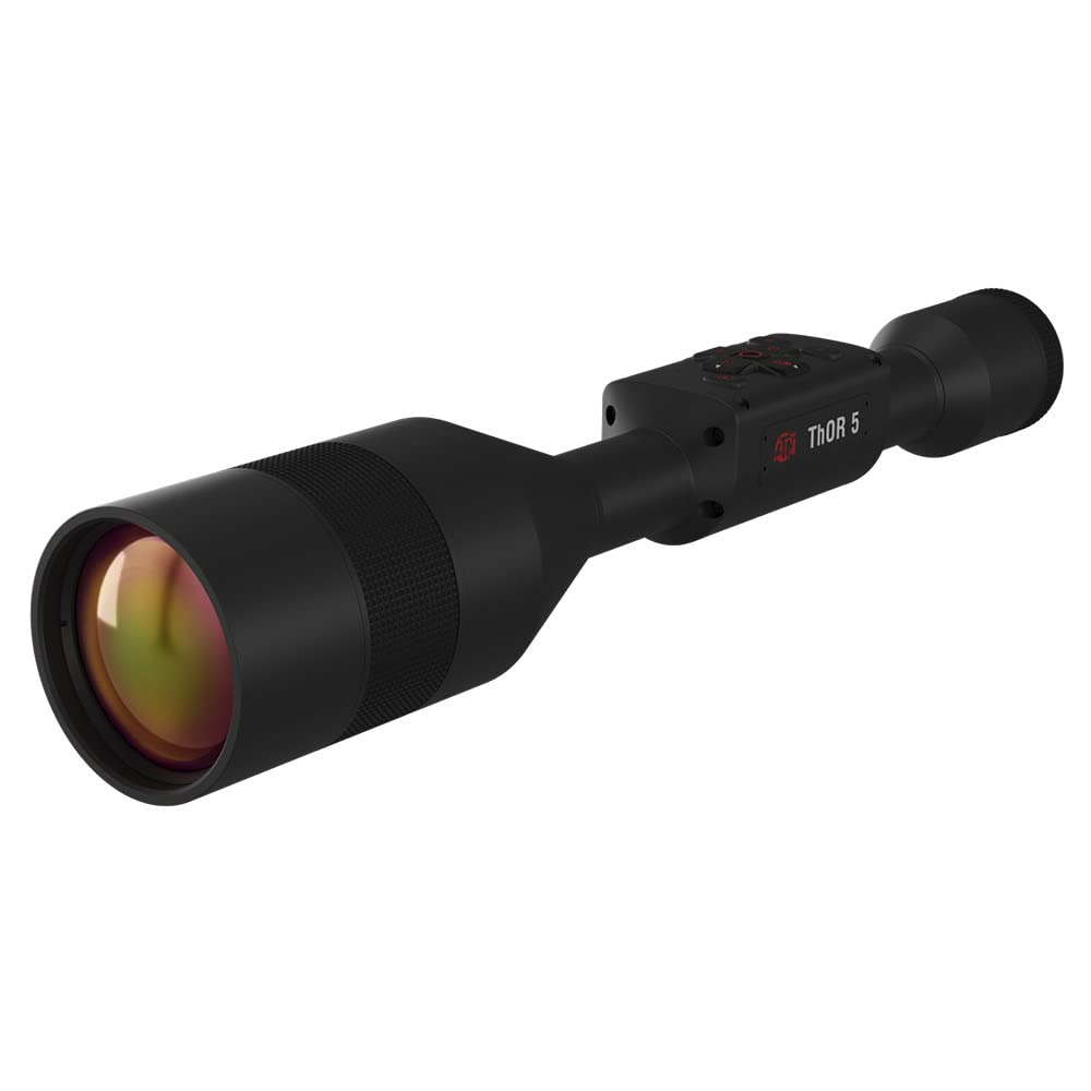 ATN Thor 5 Smart HD Thermal Scope w/Ultra Sensative Gen 5 Sensor, Video Rec, Built in LRF, Ballistic Calculator, RAV