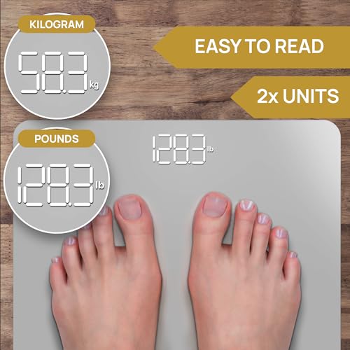 Inevifit I-BS003S Bathroom Scale, Highly Accurate Digital Bathroom Body Scale thumb #1