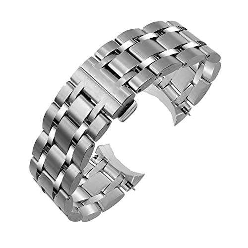Bracelet montre ajustable résistant à la rouille avec fermoir de sécurité