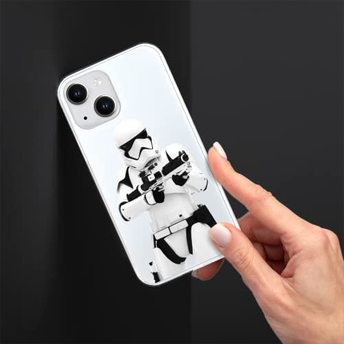 Ert Group Star Wars Stormtrooper Case Designed For Iphone 13, 6.1 Inch, Tpu Shockproof Protective Phone Cover, Raised Edges, Scratch Resistant Design, Star Wars Design #TOP6