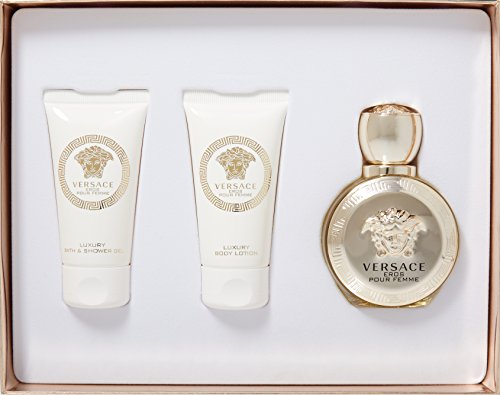 Versace Eros Pour Femme For Women 3 Piece Gift Set #TOP4