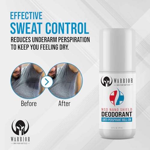 Desodorante roll on Warrior’s Nano Shield 2.5 oz miniatura 5