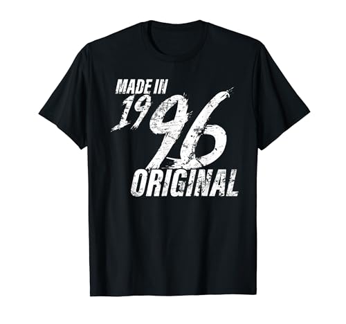 Made In 1996 Birthyear 1996 Birthday Men Women Camiseta