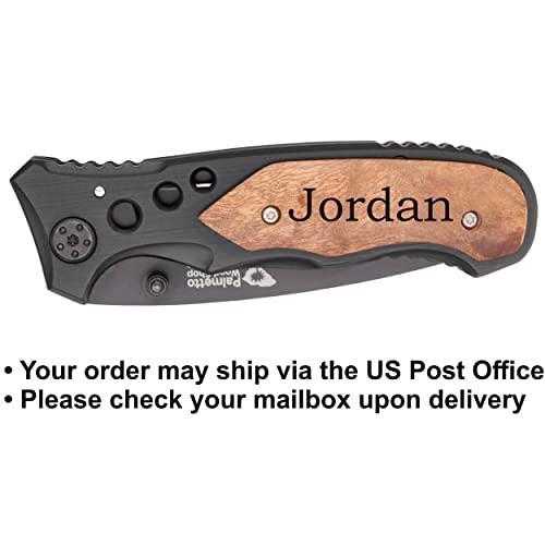 Mtech Mt423Bk Laser Engraved Personalized Pocket Knife, Valentine's Gifts, Christmas Gifts For Husband, Dad, 30 Optional Icons #TOP1