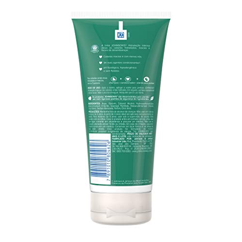 Creme Para Pentear Hidratação Intensa, Johnson'S Baby, Branco, 150 Ml