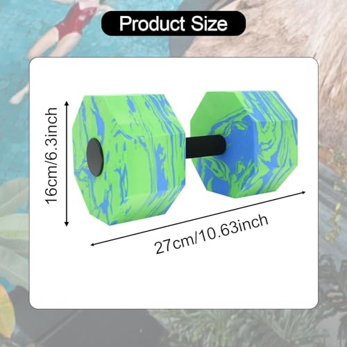 Mancuerna acuática para aeróbicos en agua miniatura 3