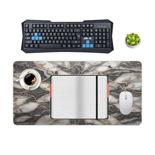 Pad Mouse gran tamaño de piedra mármol Oriental impermeable miniatura 4