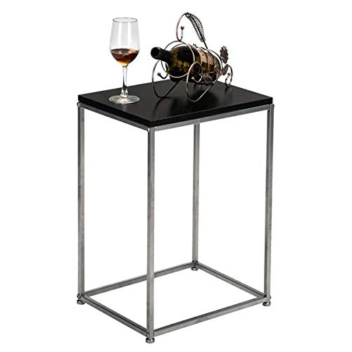 HopeHope38.5 x 30 x 53 cm(L x D x H) Console Sofa Side Table Storage Shelf Living Room Entry Hall Table Furniture