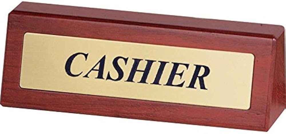 Amazon | フロントサイン CASHIER(キャッシャー) SS-20C | 標識