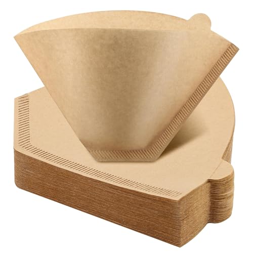 100 Count #4 Cone Coffee Filters 8-12 Cup Compatible with Ninja Maker