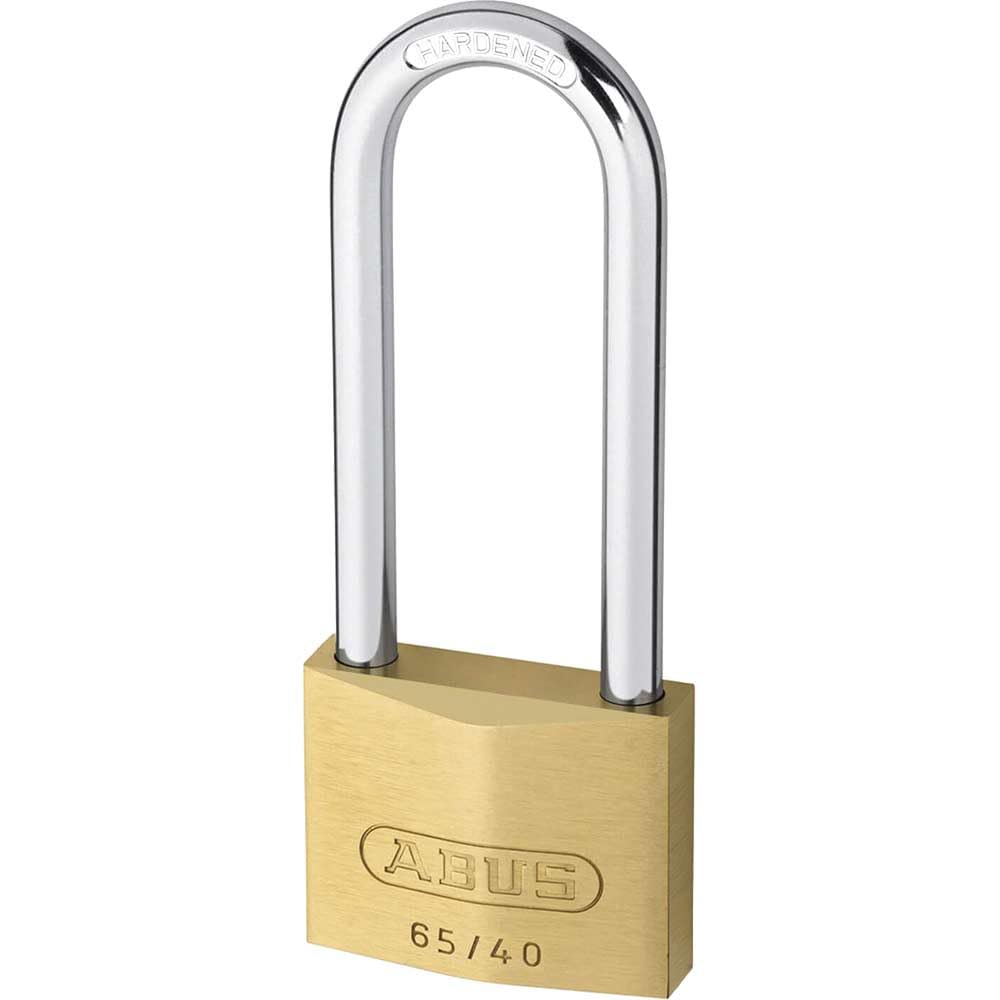 Abus Mechanical 65/30Mm Brass Padlock 60Mm Long Shackle Keyed Alike 6304